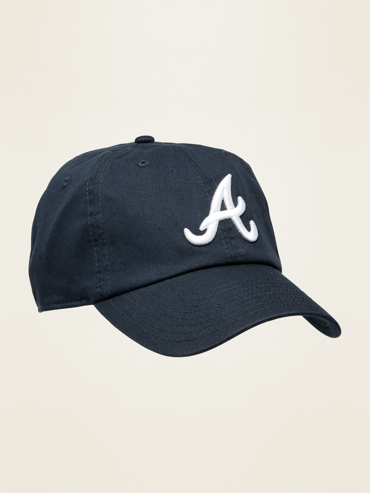  MLB Atlanta Braves '47 Clean Up Adjustable Hat, Navy