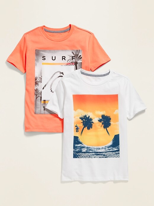 View large product image 1 of 1. Relaxed Graphic Tee 2-Pack For Boys
