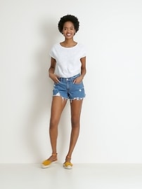 boyfriend cut off shorts