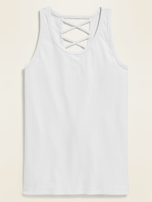 View large product image 1 of 1. Strappy-Back Tank for Girls