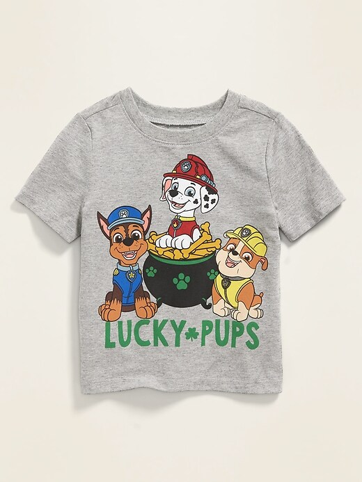 View large product image 1 of 2. Paw Patrol&#153 "Lucky Pups" Graphic Tee for Toddler Boys
