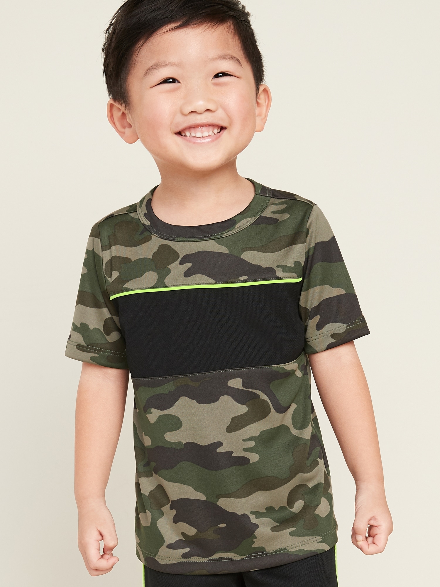 Moisture-Wicking Color-Blocked Tee for Toddler Boys | Old Navy