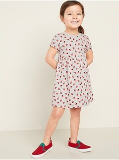 old navy red dress toddler