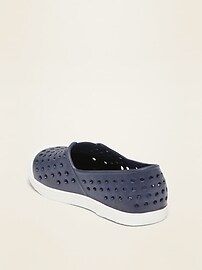 old navy perforated slip ons