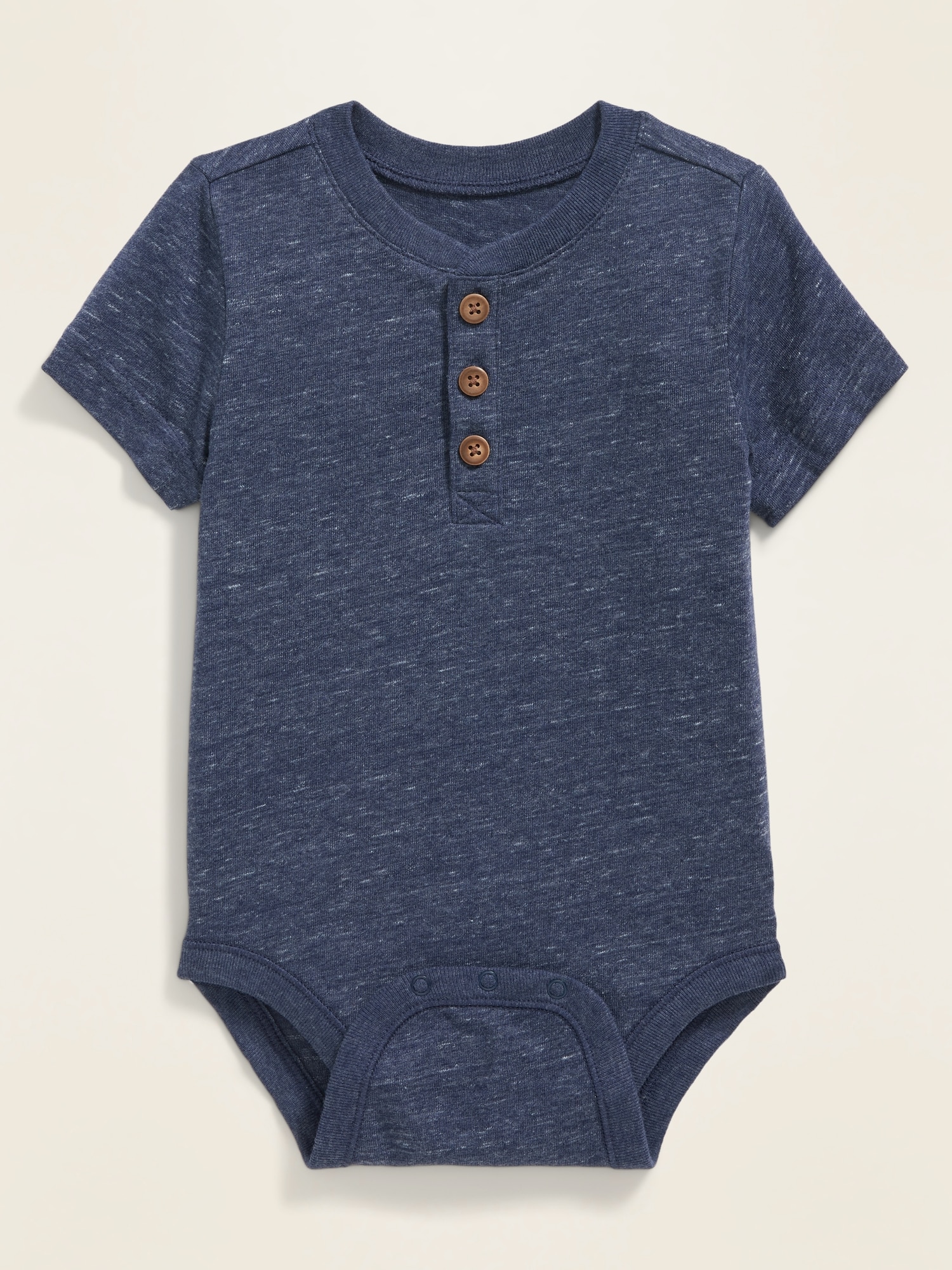 baby boy henley bodysuit