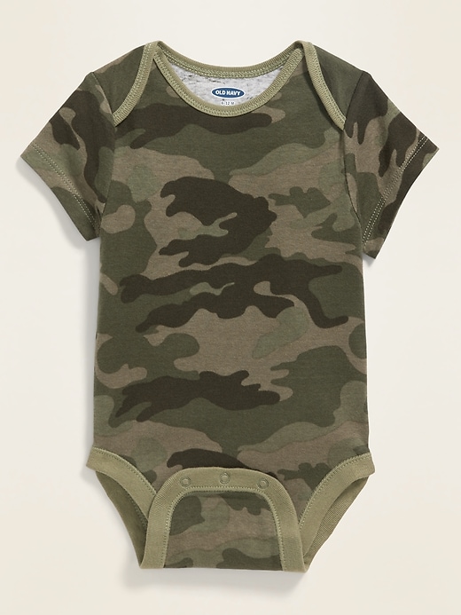 View large product image 1 of 1. Unisex Printed Bodysuit for Baby