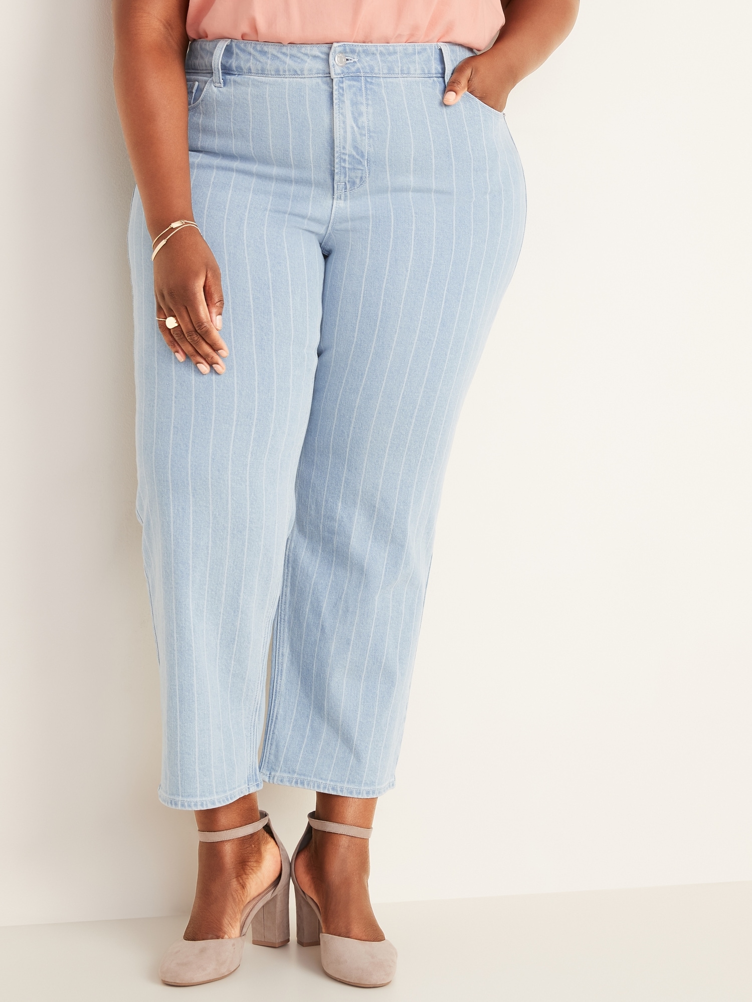 old navy high waisted wide leg jeans