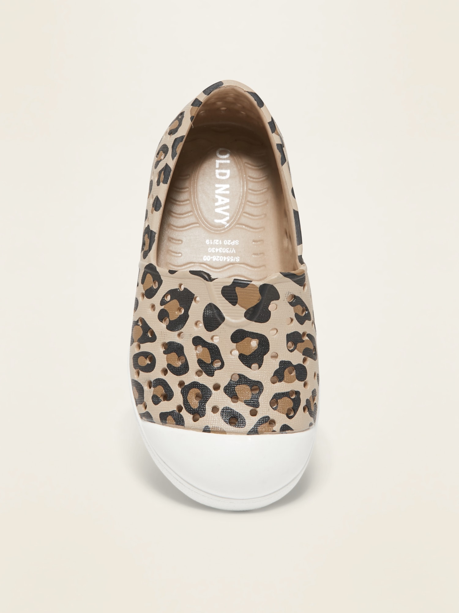 leopard slip on sneakers gap