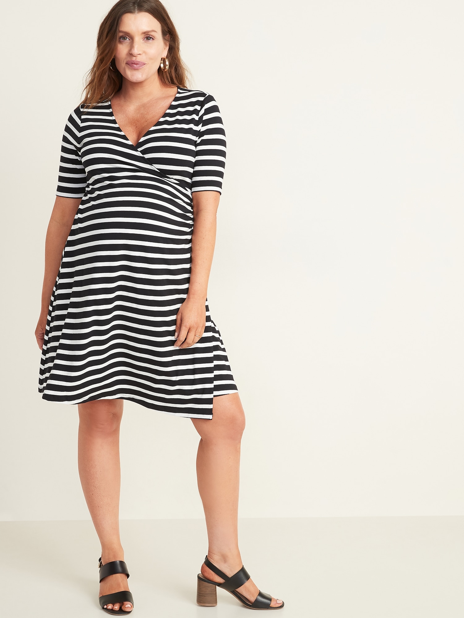 old navy faux wrap dress