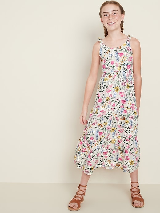 View large product image 1 of 3. Tiered Maxi Dress for Girls