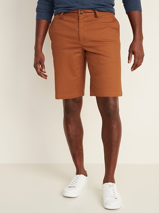 old navy orange shorts