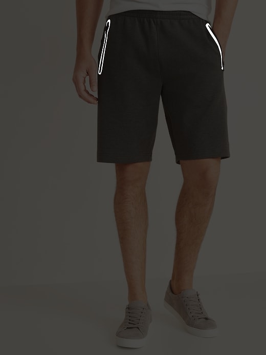 View large product image 2 of 2. Dynamic Fleece Jogger Shorts --9-inch inseam