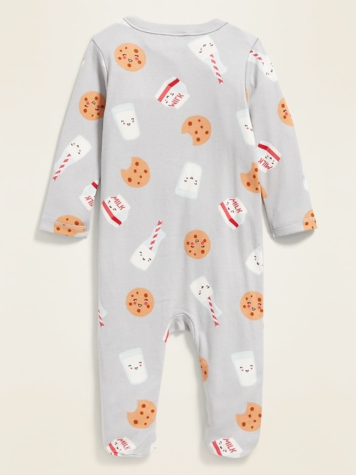 View large product image 2 of 2. Printed Footed One-Piece for Baby
