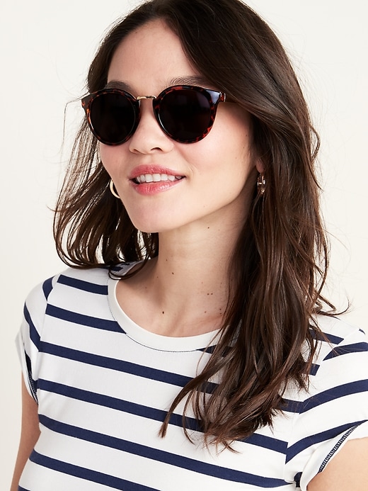 Buy Giordano UV Protected Cateye Women Sunglasses - (59 | Purple Lens) at  Amazon.in