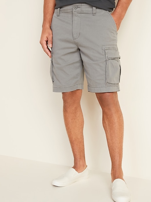 Old Navy Lived-In Straight Cargo Shorts for Men -- 10-inch inseam. 1