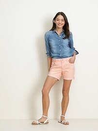 old navy 5 inch denim shorts