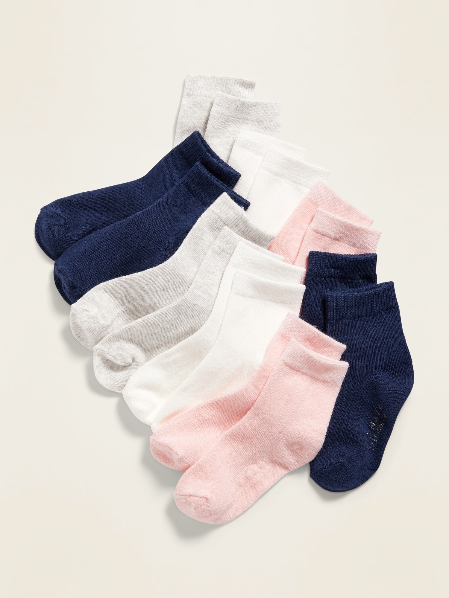 Unisex Crew Socks 8-Pack For Toddler & Baby | Old Navy