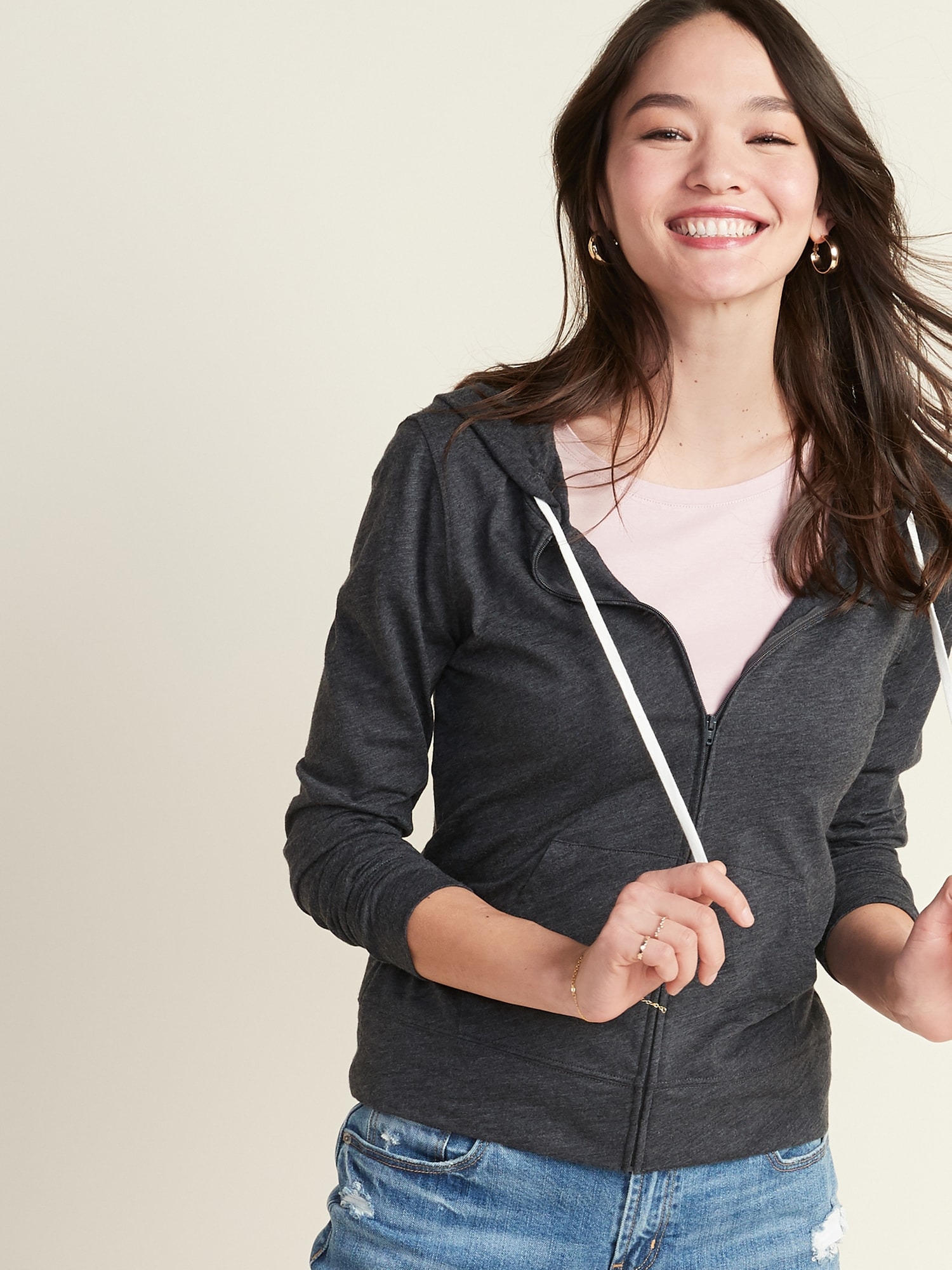 Old navy slub knit hoodie sale