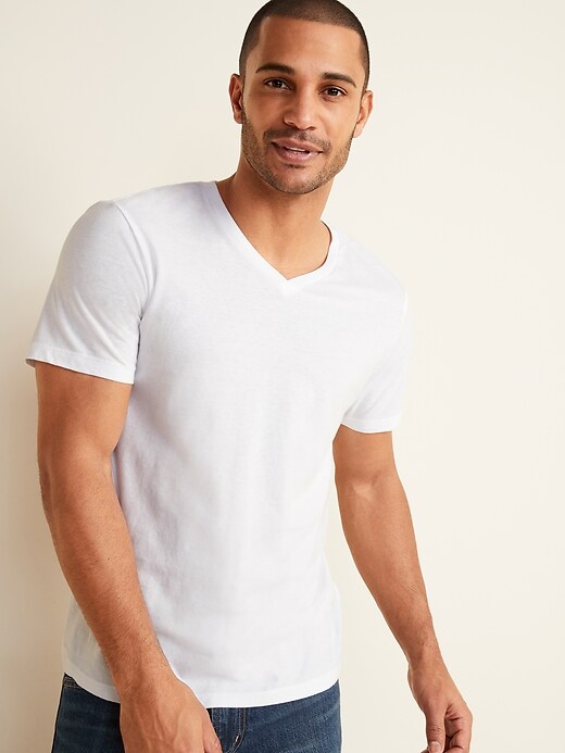 Soft-Washed V-Neck T-Shirt 3-Pack for Men