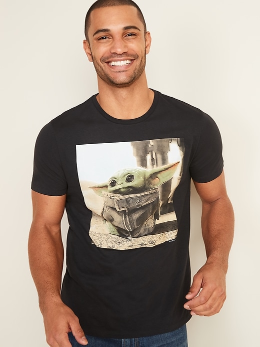 Old Navy Star Wars: The Mandalorian&#153 Baby Yoda Gender-Neutral Tee for Men & Women. 1