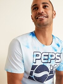 View large product image 3 of 3. Pepsi&#174 Tie-Dyed "'91" Graphic Tee