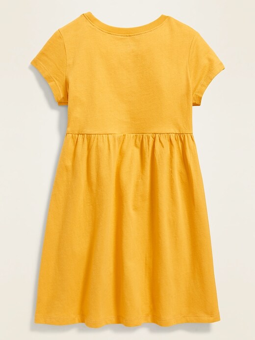 View large product image 2 of 3. Jersey Fit & Flare Dress for Toddler Girls