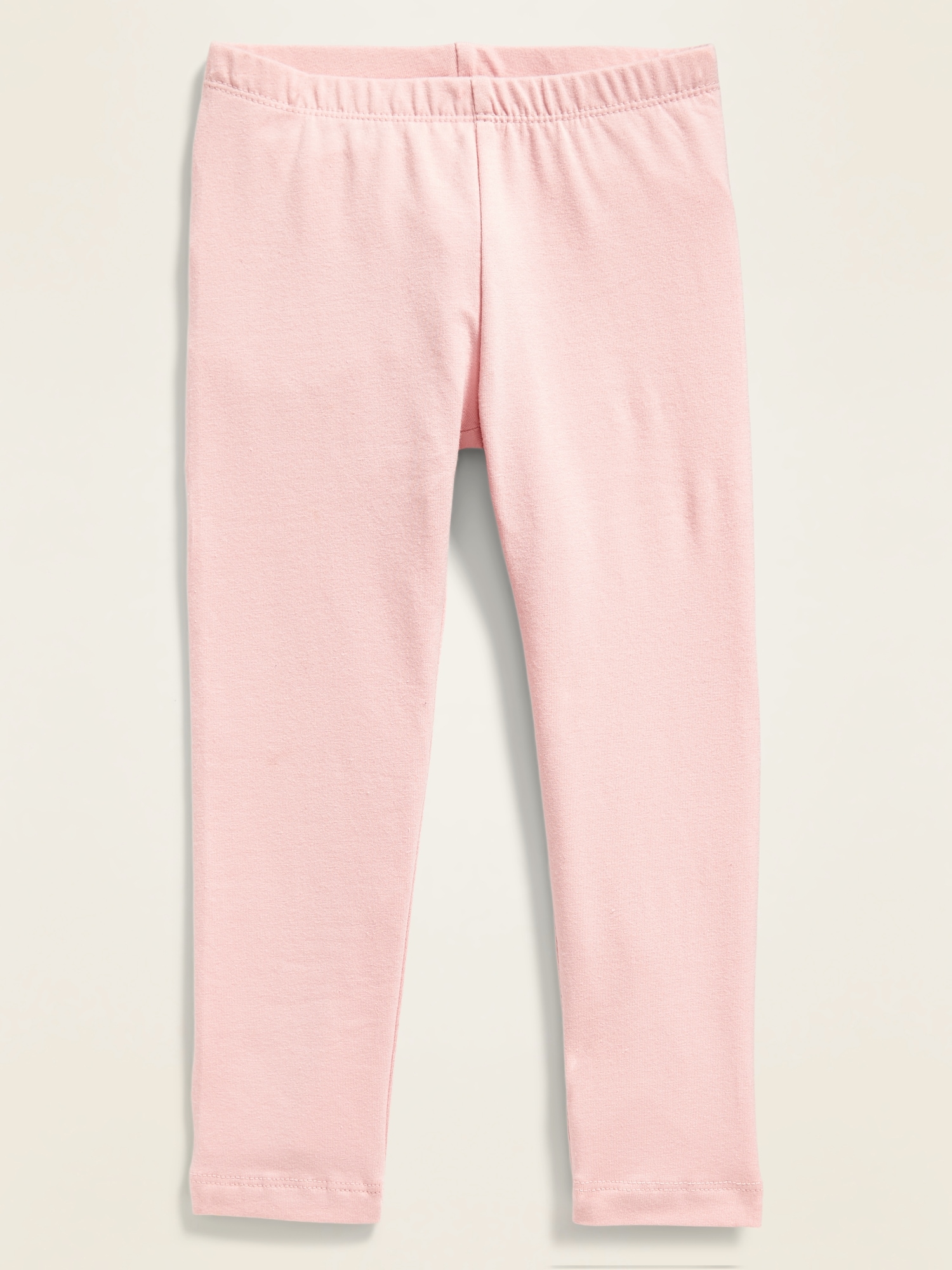 Old Navy Full-Length Jersey Leggings for Toddler Girls pink. 1