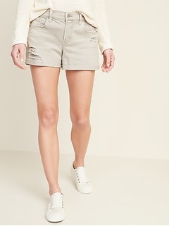 old navy denim shorts