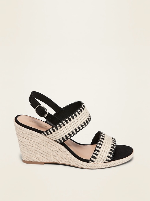 Double Strap Espadrille Sandals on Sale 
