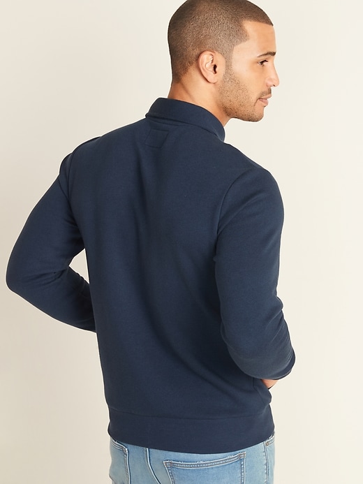 Image number 2 showing, Spread-Collar Long-Sleeve Sweatshirt