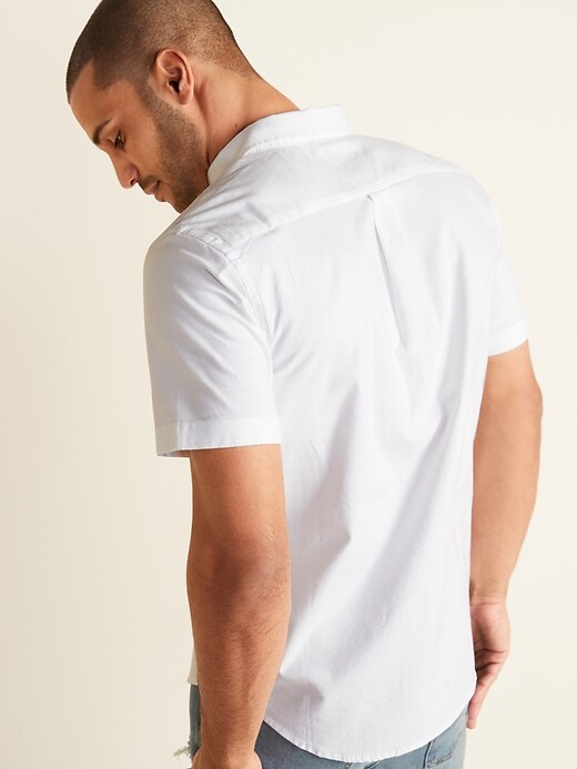 Image number 2 showing, Built-In Flex Oxford Short-Sleeve Shirt