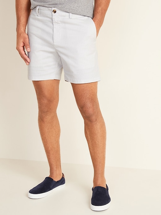 View large product image 1 of 2. Slim Ultimate Built-In Flex Shorts -- 6-inch inseam