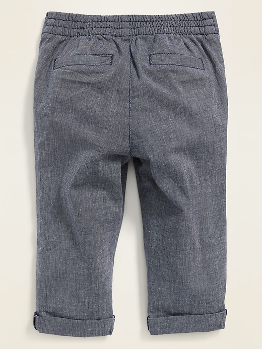 View large product image 2 of 2. Madras Chino Pants for Baby