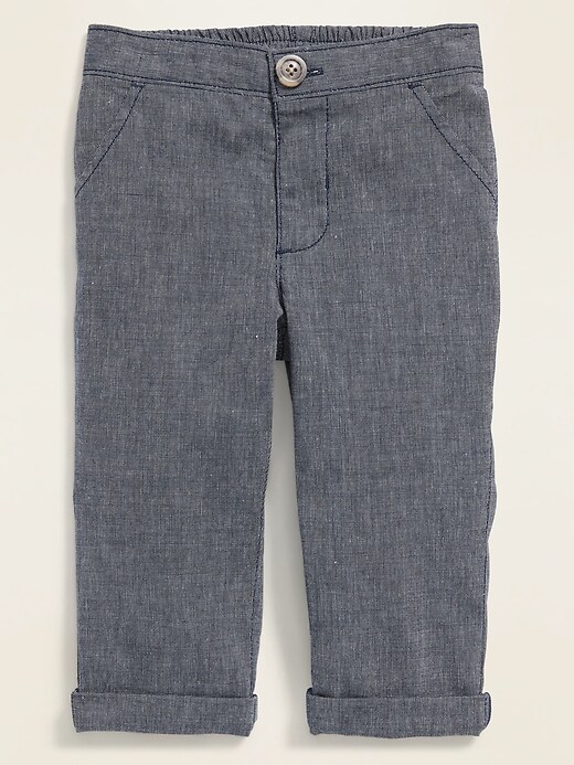 View large product image 1 of 2. Madras Chino Pants for Baby