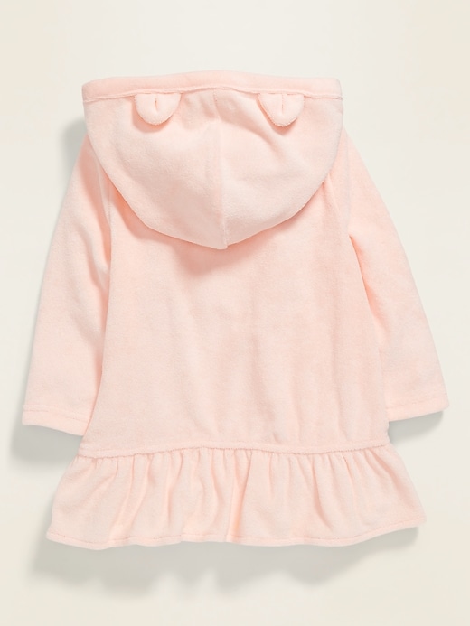 View large product image 2 of 2. Hooded Loop-Terry Swim Cover-Up for Baby
