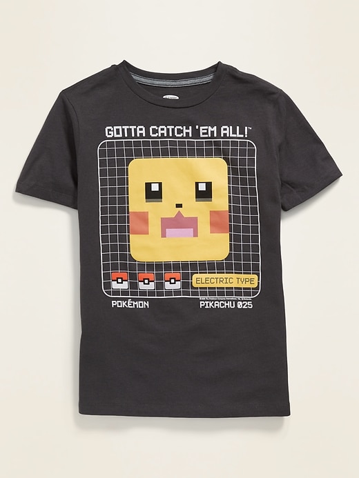 View large product image 1 of 2. Pokémon Quest &#153 "Gotta Catch 'Em All!" Tee for Boys