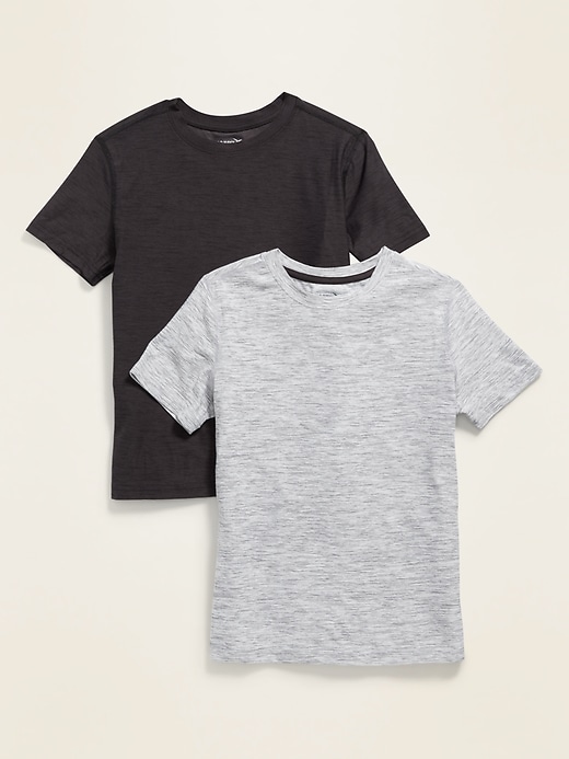 View large product image 1 of 3. Ultra-Soft Breathe On Tee 2-Pack For Boys