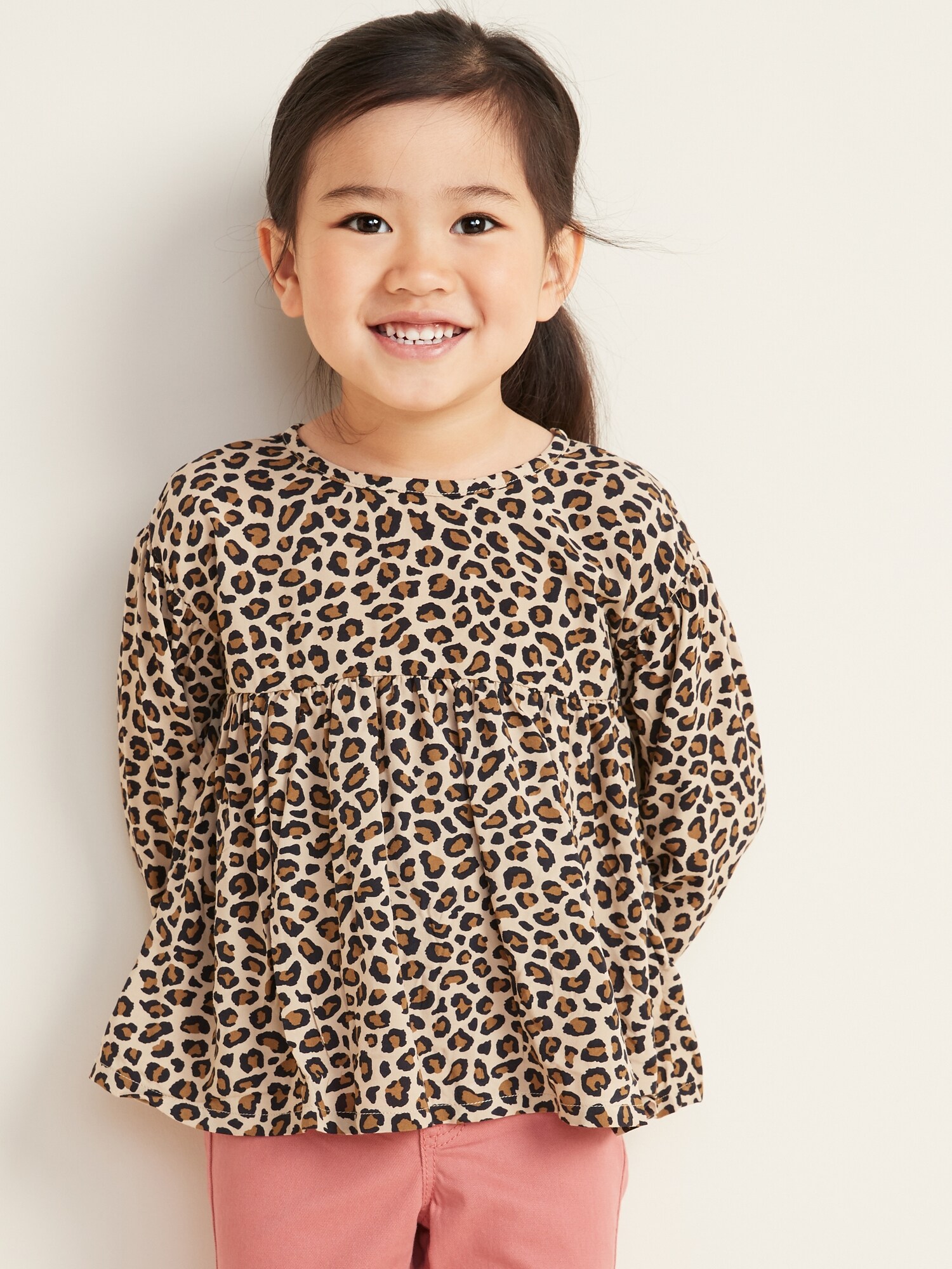 Printed Babydoll Blouse for Toddler Girls Old Navy