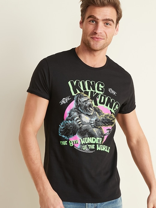 View large product image 1 of 3. King Kong&#153 "The 8th Wonder of the World" Gender-Neutral Tee & Women