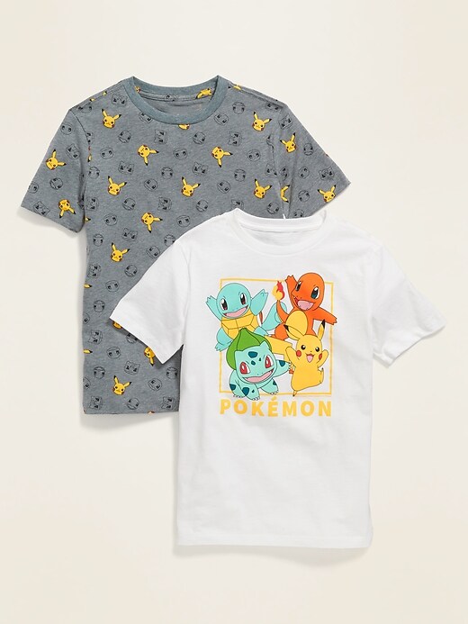 View large product image 1 of 2. Pok�mon&#153 Graphic Tee 2-Pack For Boys