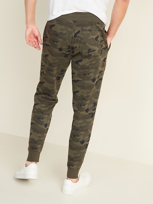 View large product image 2 of 2. Logo-Graphic Camo Joggers