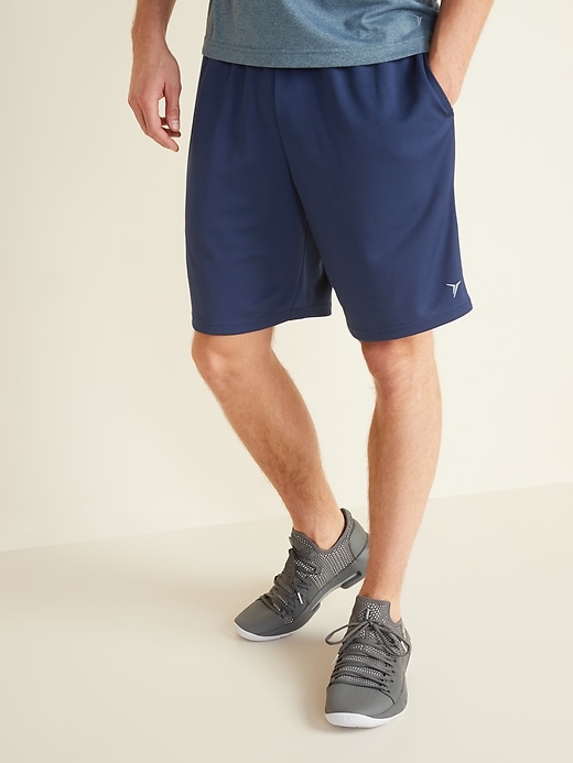 Image number 1 showing, Go-Dry Mesh Performance Shorts for Men -- 9-inch inseam