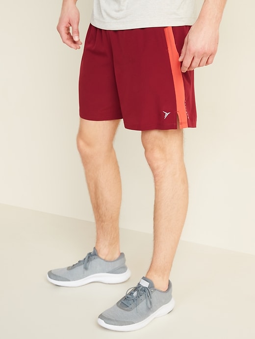 View large product image 1 of 1. Quick-Dry Built-In Flex Run Shorts -- 7-inch inseam