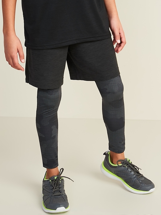 View large product image 1 of 3. Go-Dry Cool Base Layer Tights For Boys