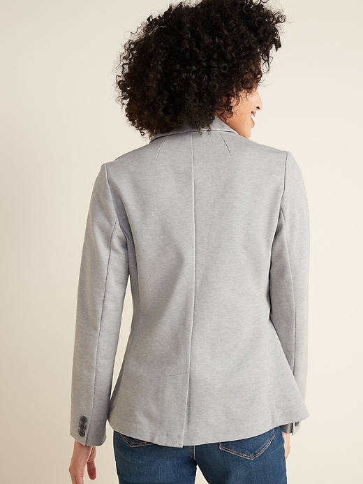 Image number 2 showing, Classic Ponte-Knit Blazer for Women