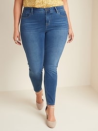 high rise plus jeans