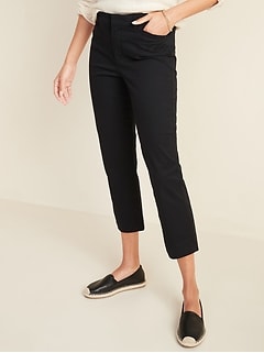 women's chino capri pants