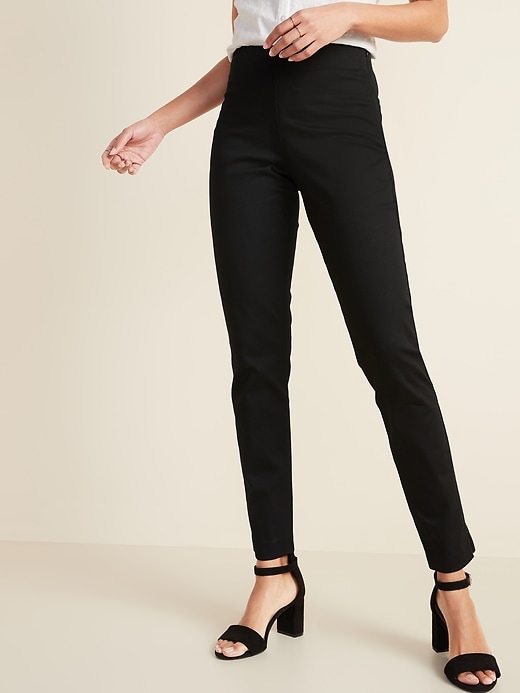 high rise super skinny ankle pants old navy