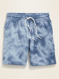 View large product image 3 of 3. Tie-Dyed Jogger Shorts -- 7.5-inch inseam