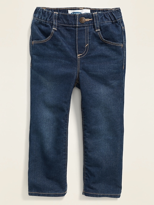 View large product image 1 of 4. Pull-On Straight Jeans for Toddler Boys